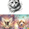 Timeless Pet Tribute Bundle – Sketch, Memorial, & Springtime Styles