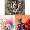 Ultimate Pet Art Bundle – Winter, Watercolor, & Superhero Styles