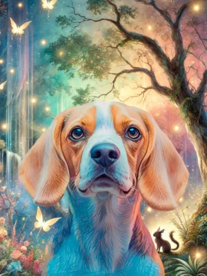 fantasy-fairytale-pet-portrait-background-a4-printable