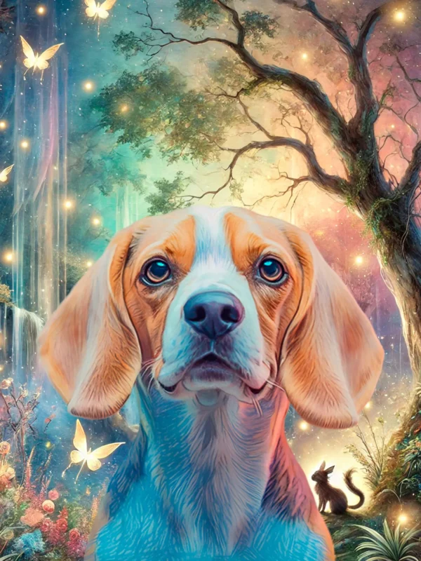 fantasy-fairytale-pet-portrait-background-a4-printable